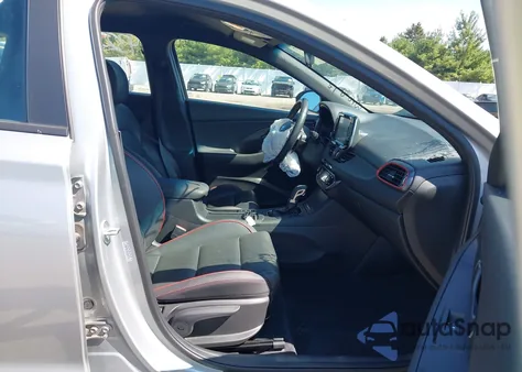 2020 Hyundai Elantra Gt N Line из США, поврежденный, VIN KMHH55LC4LU143744